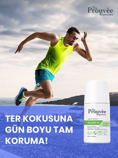 The Prouvee Reponses Deo Roll-On 50ml %100 Organik