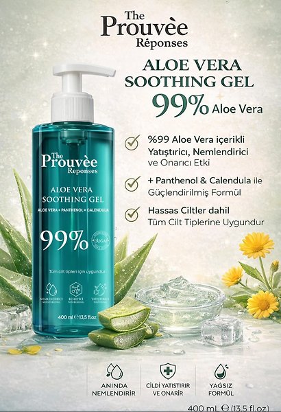 The Prouvee Reponses Aloevera Jel Yatıştırıcı Özellikli 400ML