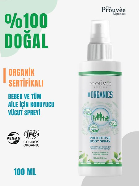 2'li The Prouvee Reponses Koruyucu Vücut Spreyi 100ml