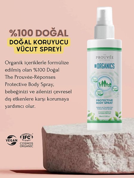 The Prouvee Reponses Koruyucu Vücut Spreyi 100ml