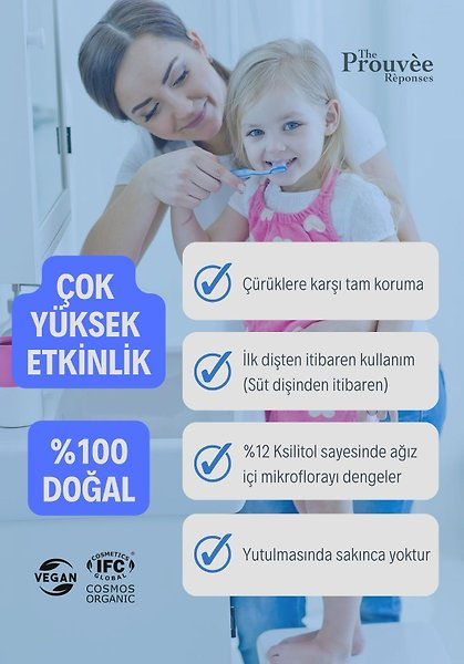 The Prouvee Reponses Çocuk Diş Macunu 35ml Portakallı