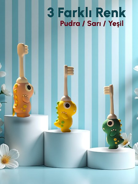 Smileyes Ultra Yumuşak Bebek Diş Fırçası - Yeşil