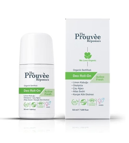 The Prouvee Reponses Deo Roll-On 50ml %100 Organik