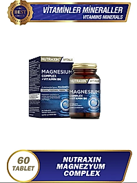 Nutraxin Magnesium Complex +Vitamin B6 60 Tablet