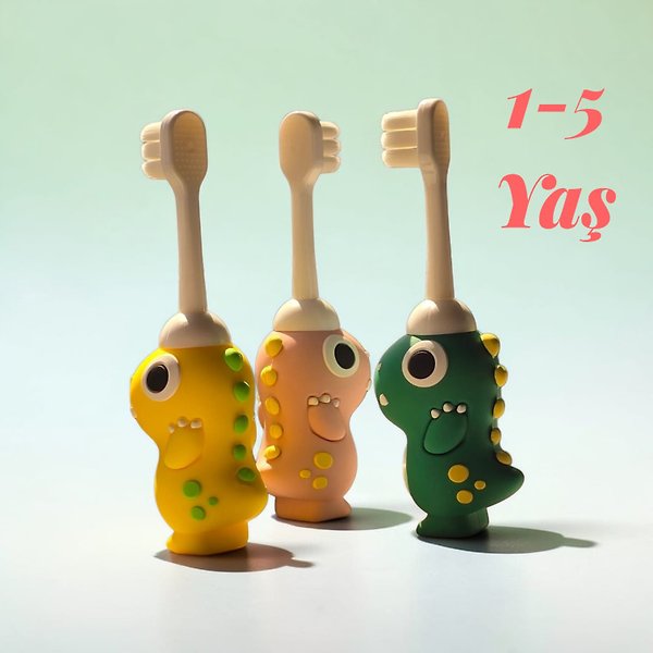 Smileyes Ultra Yumuşak Bebek Diş Fırçası - Yeşil