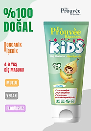 The Prouve Reponses %100 Doğal Organik Bebek ve Çocuk Muzlu Diş Macunu 50 ml (Florürsüz)