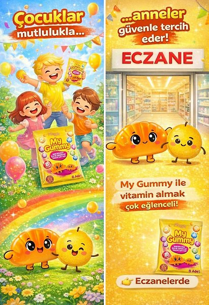 The Prouvee Reponses My Gummy Multivitamin Yenilebilir Takviye Edici Gıda 8 Adet