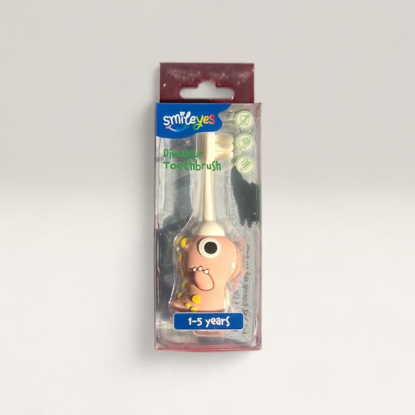 Smileyes Ultra Yumuşak Bebek Diş Fırçası - Pudra Pembe