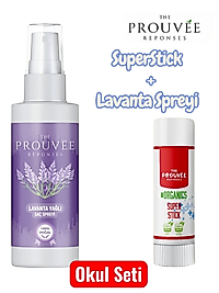 The Prouvee Reponses Lavanta Yağlı Saç Spreyi 50ml + The Prouvee Reponses Super Stick 15ml
