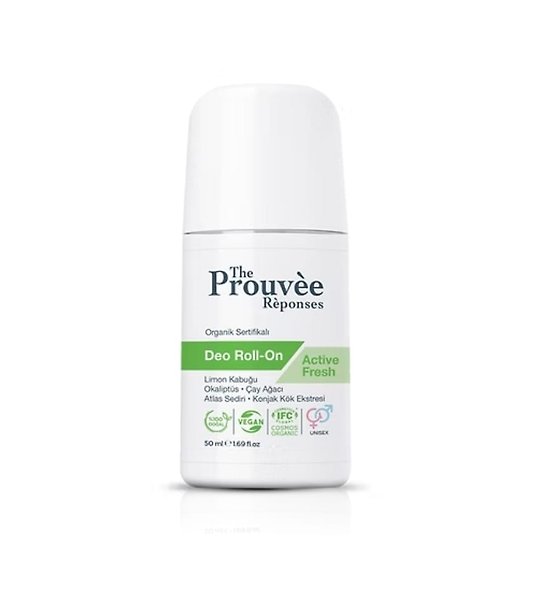 The Prouvee Reponses Deo Roll-On 50ml %100 Organik