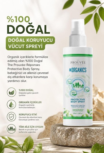 2'li The Prouvee Reponses Koruyucu Vücut Spreyi 100ml