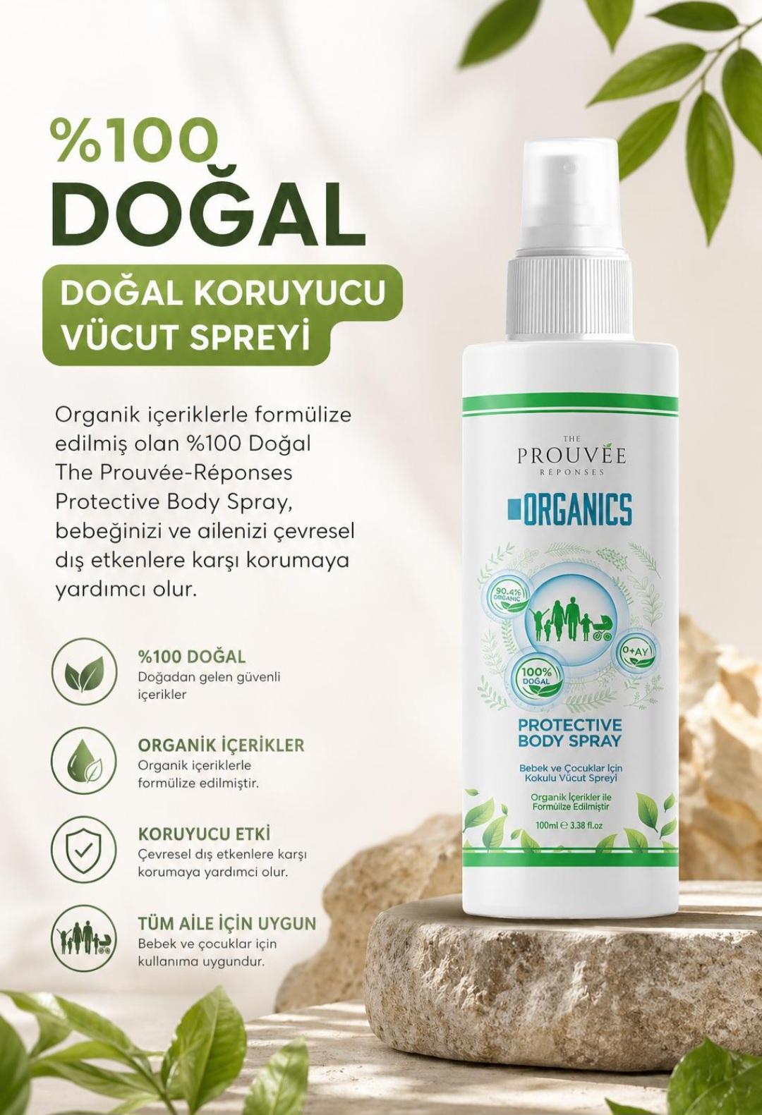 Koruyucu Vücut Spreyi 100ml
