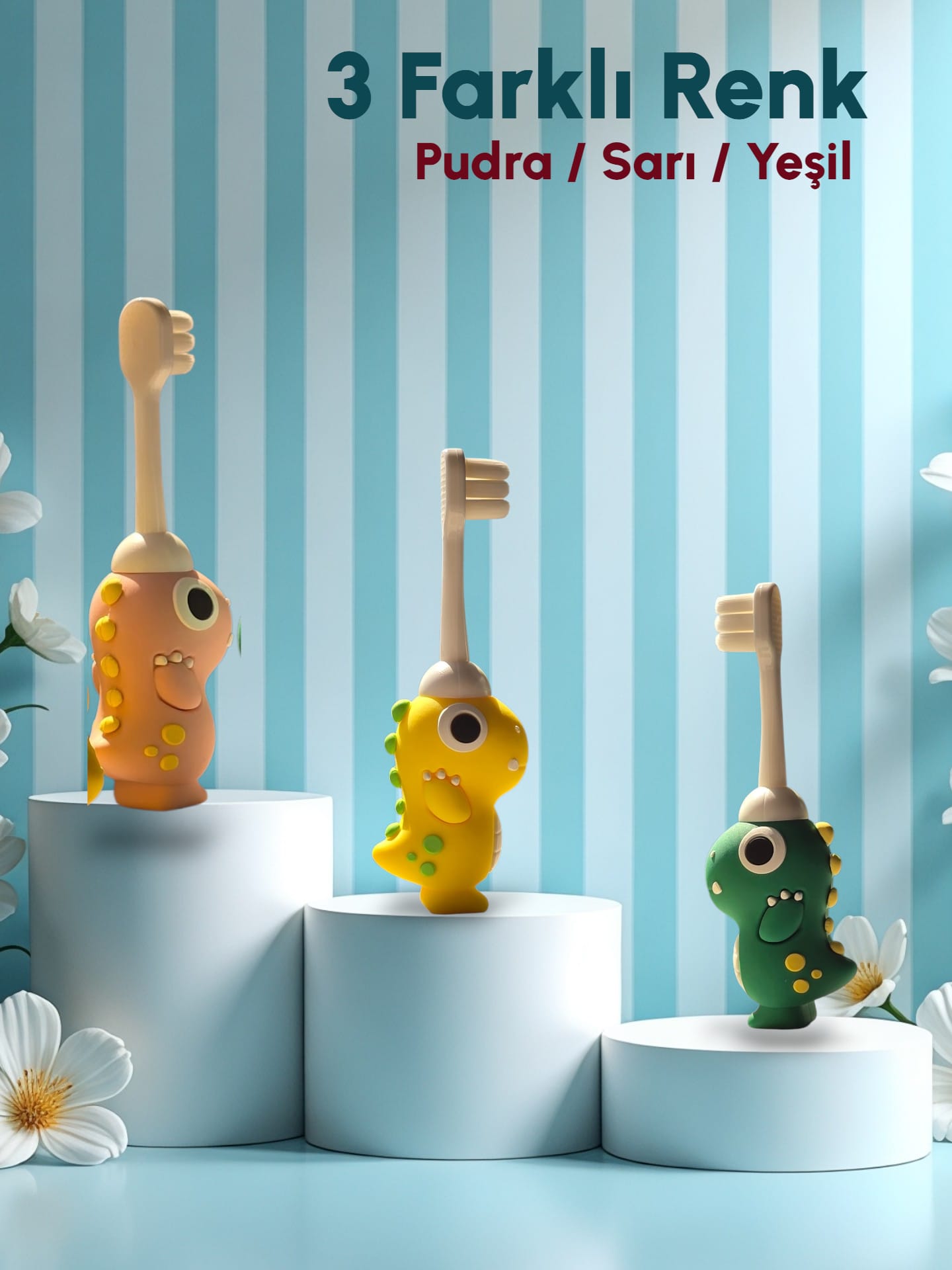 Smileyes Ultra Yumuşak Bebek Diş Fırçası - Yeşil