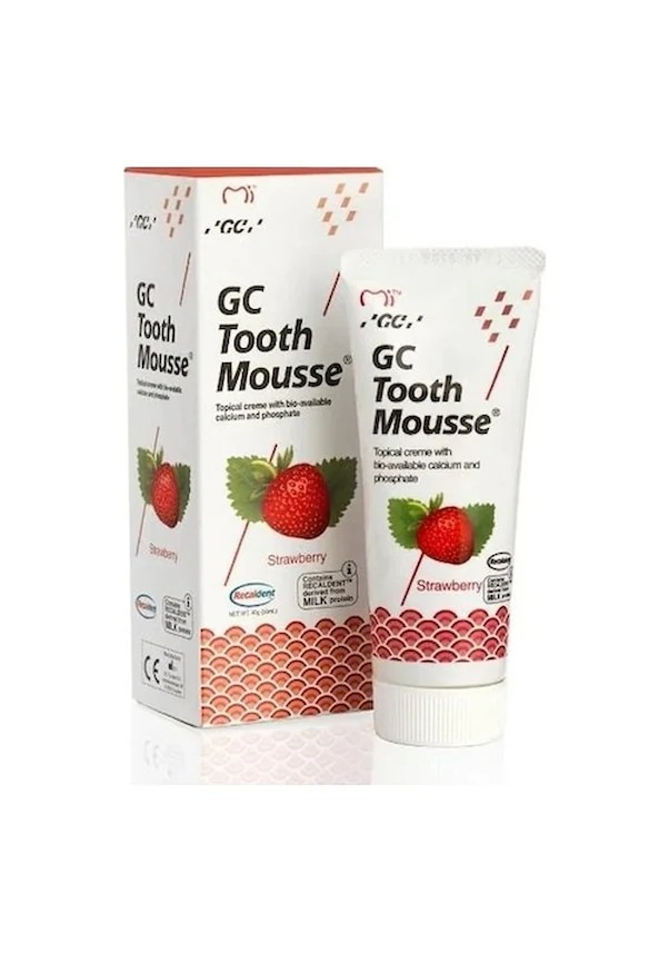Gc Tooth Mousse Çilekli 40 gr