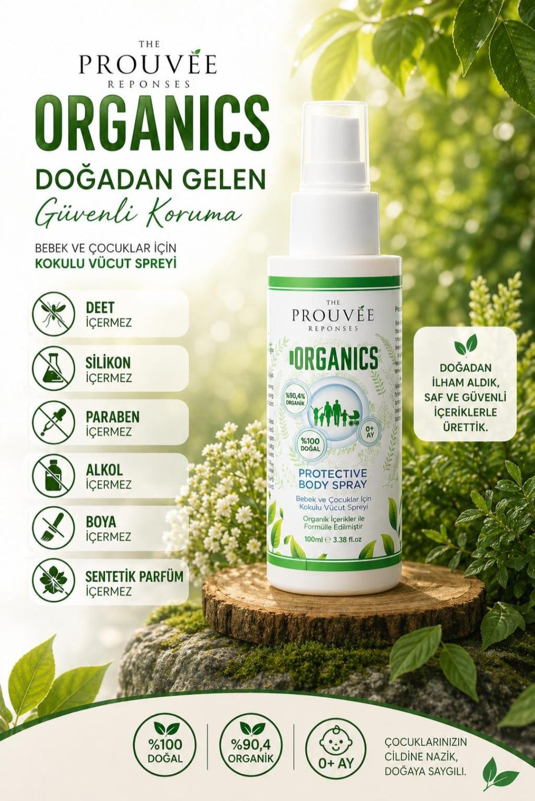2'li The Prouvee Reponses Koruyucu Vücut Spreyi 100ml